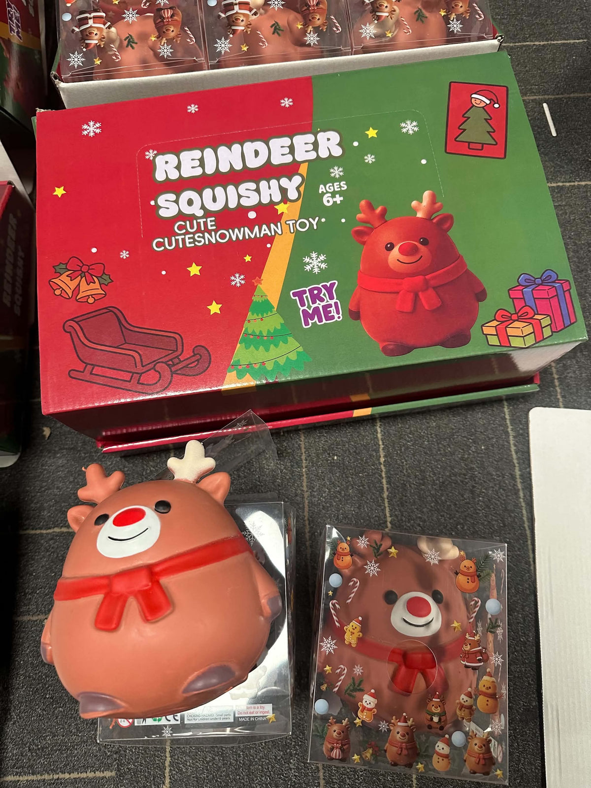 Large Reindeer Squishy