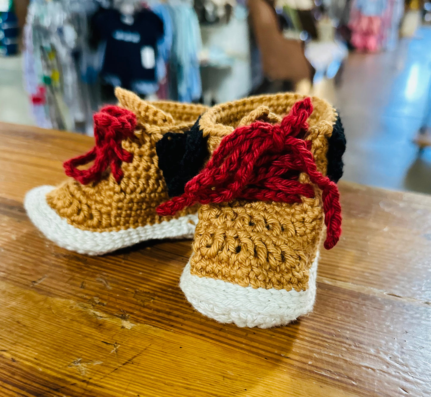 Crochet Boys Boots