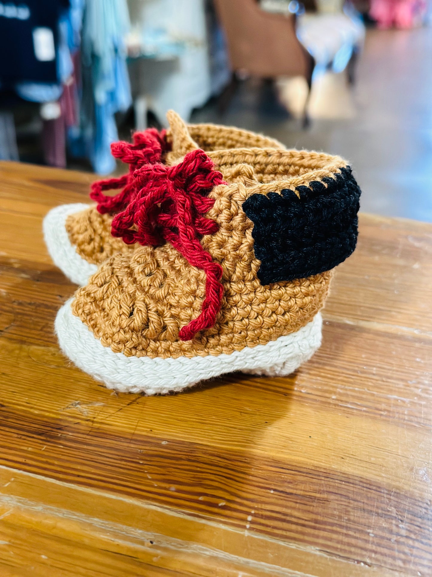 Crochet Boys Boots