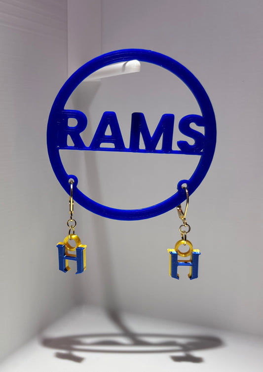 Headland H Earrings