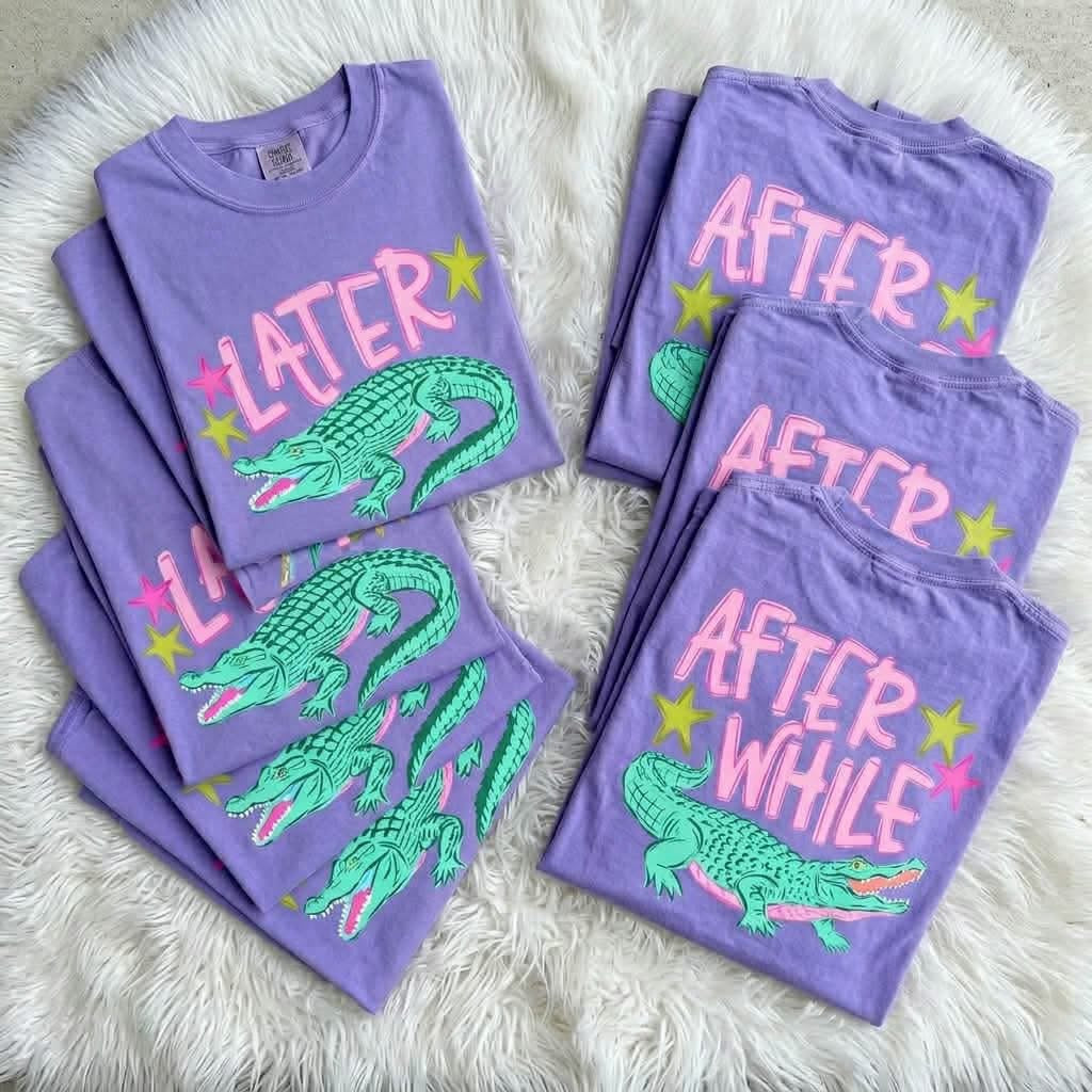 Purple Later Gator Tee