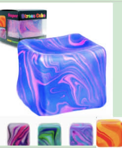 Random Colors Cube Squish