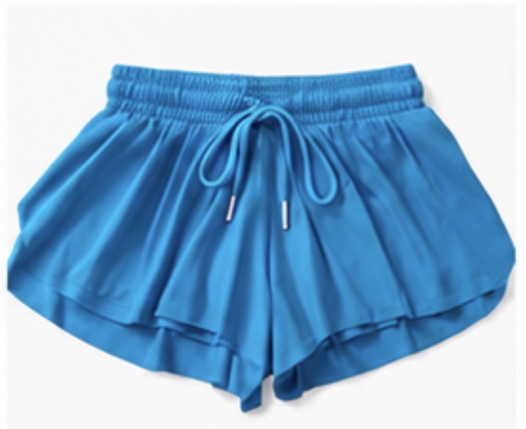 Athletic Butterfly Short: Blue
