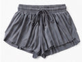 Athletic Butterfly Short: Grey