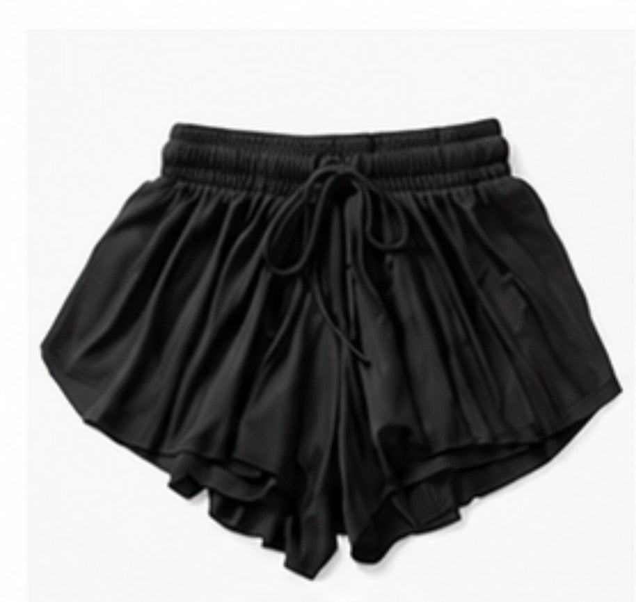 Athletic Butterfly Short: Black