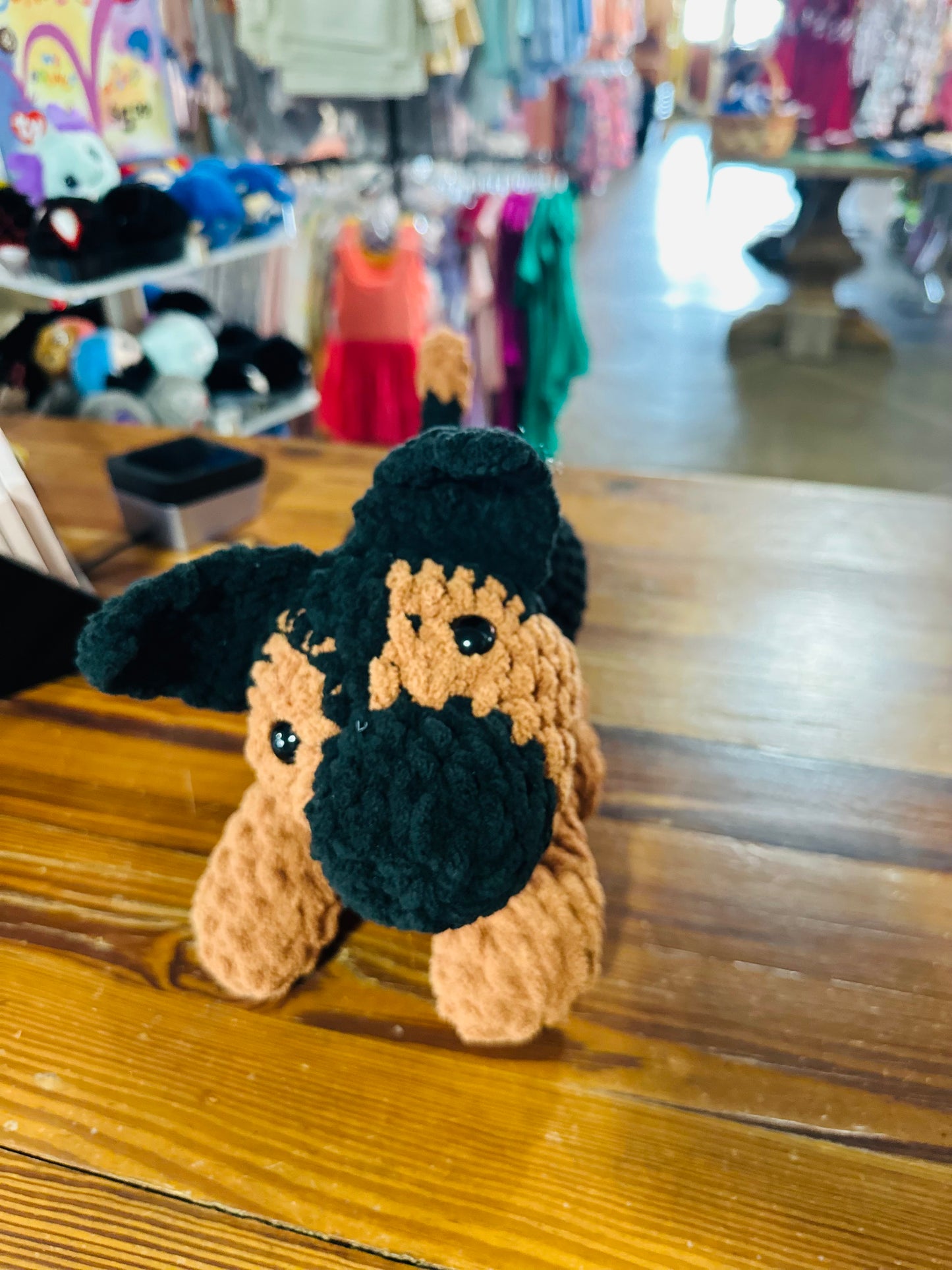 Crocheted German Sheppard