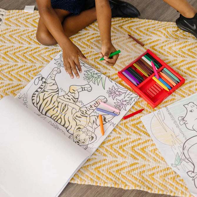 Jumbo Coloring Pad ANIMALS