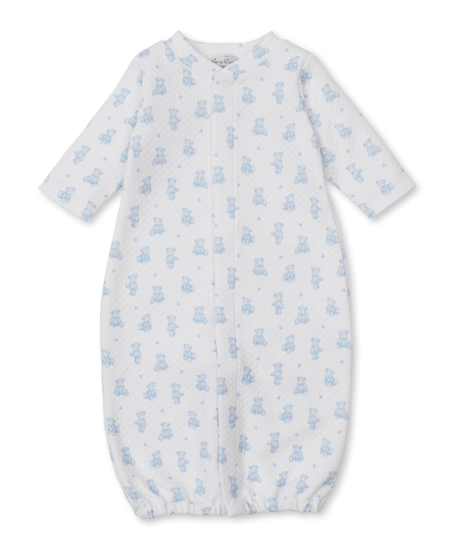 Jacquard Blue Teddy  Gown