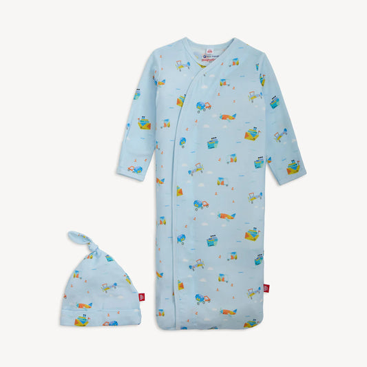 You Haul Modal Magnetic Gown + Hat