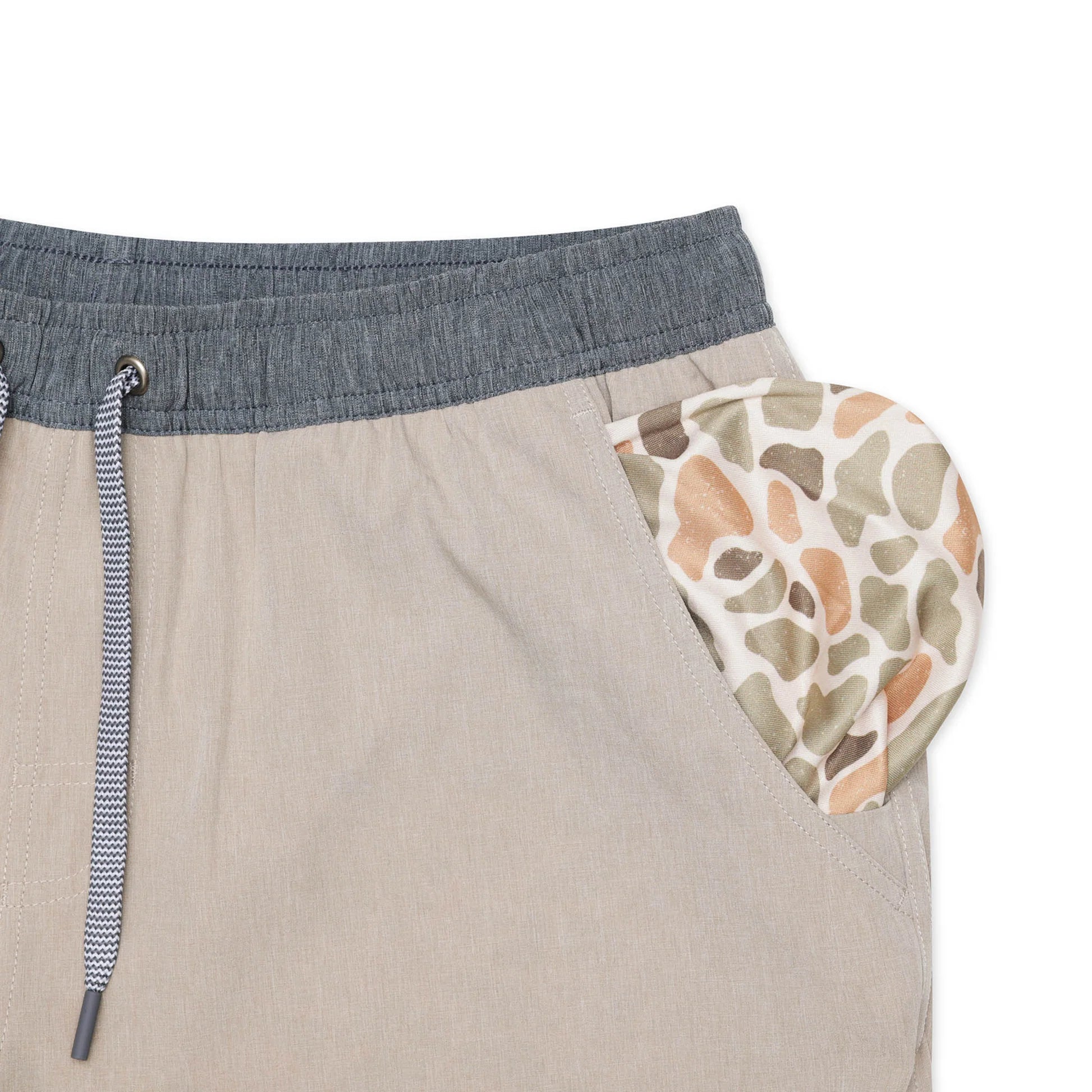 Athletic Short Heather Khaki