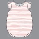 Blush Waves Classic Girl Bubble