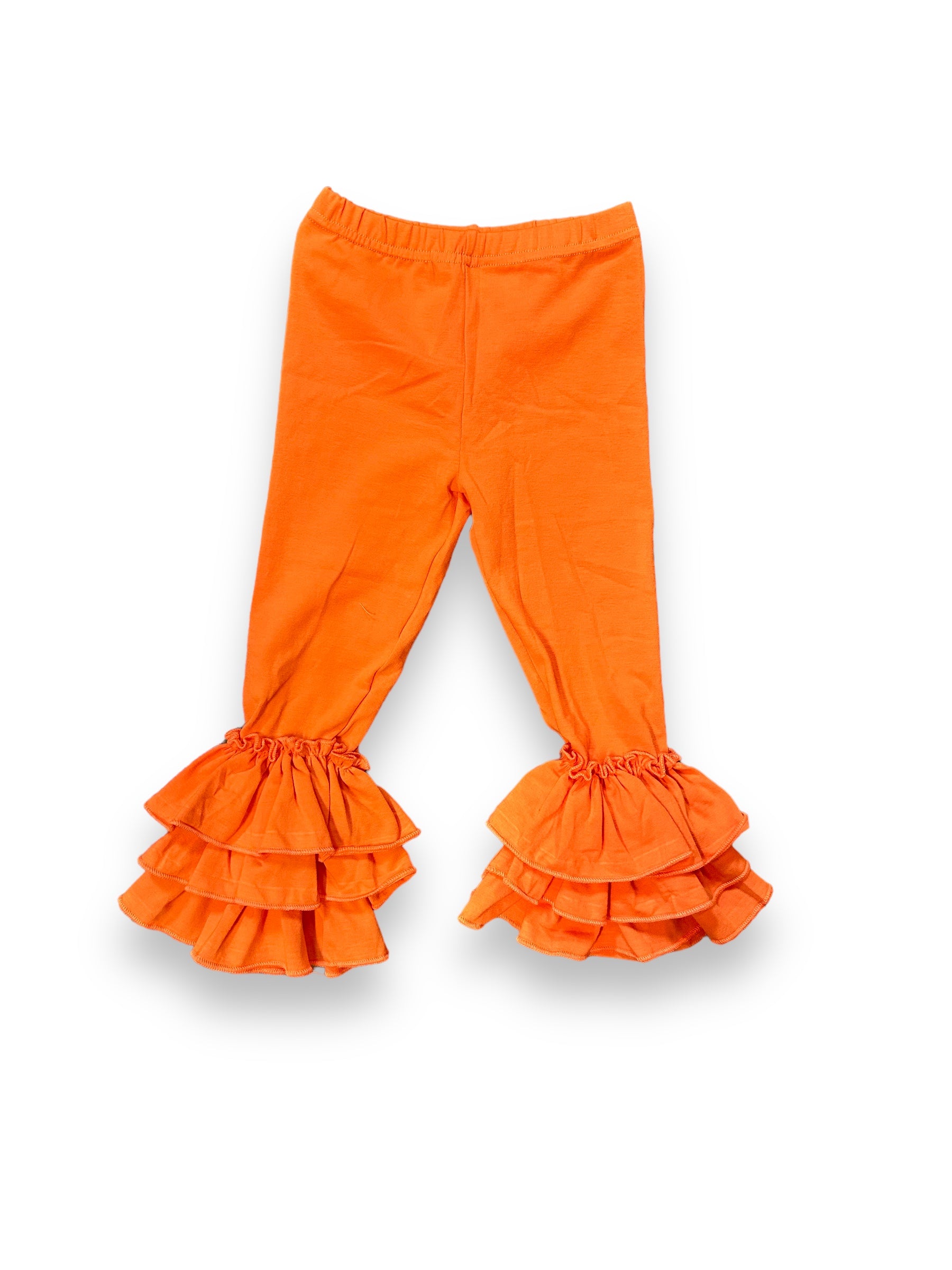 Orange Ruffle Pants – Moo-Cow Designs