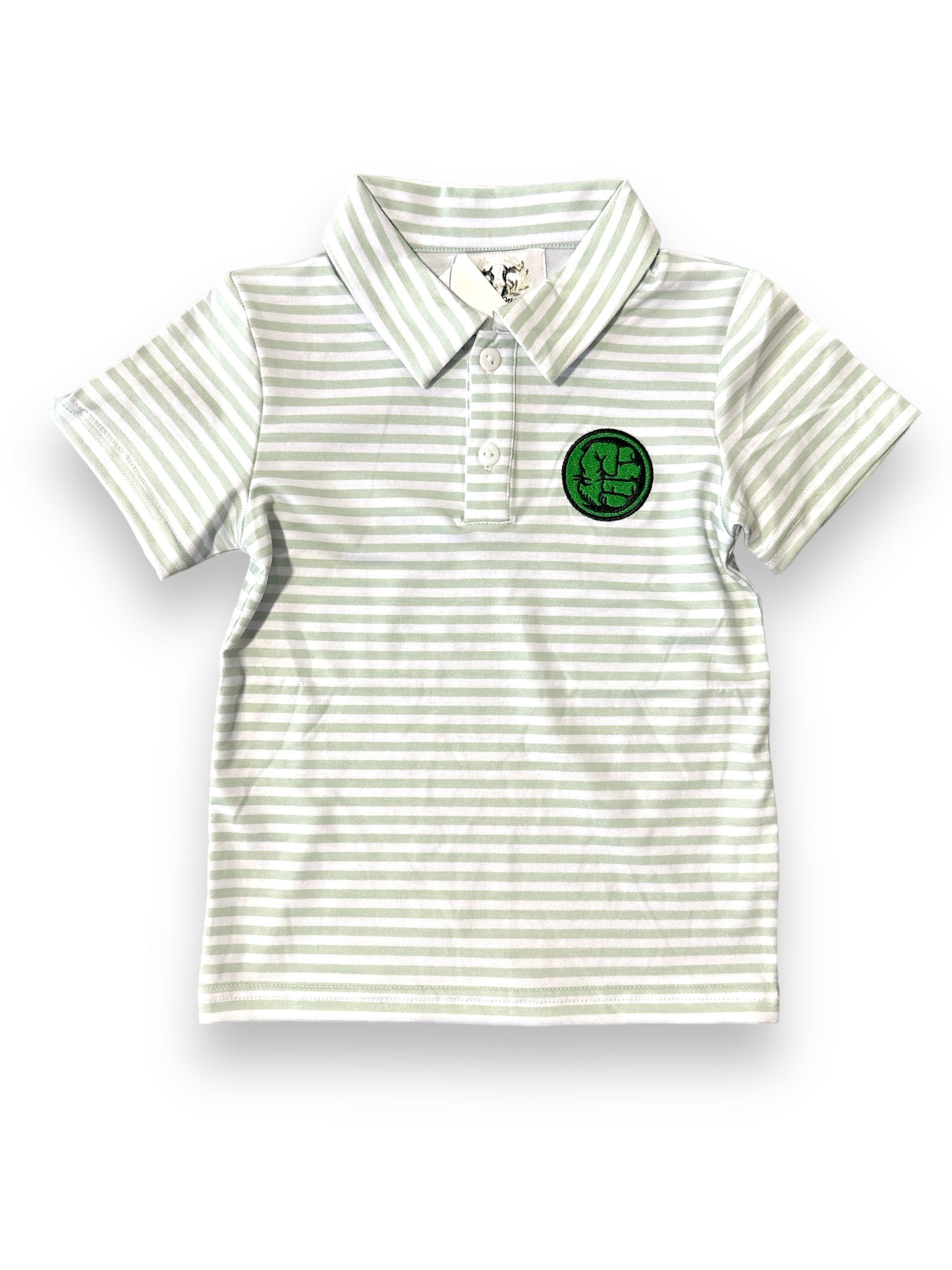 Superhero Polo-Green Guy