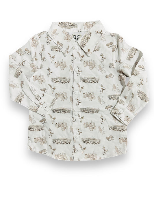 Harvest Toile Dress Shirt