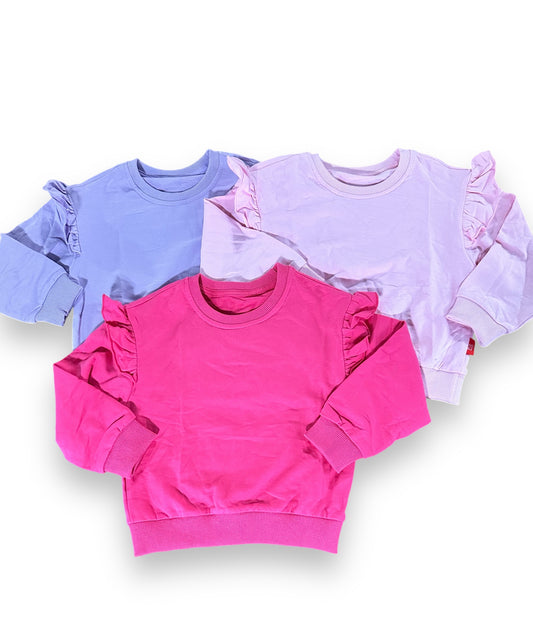 Ruffle Sweatshirts