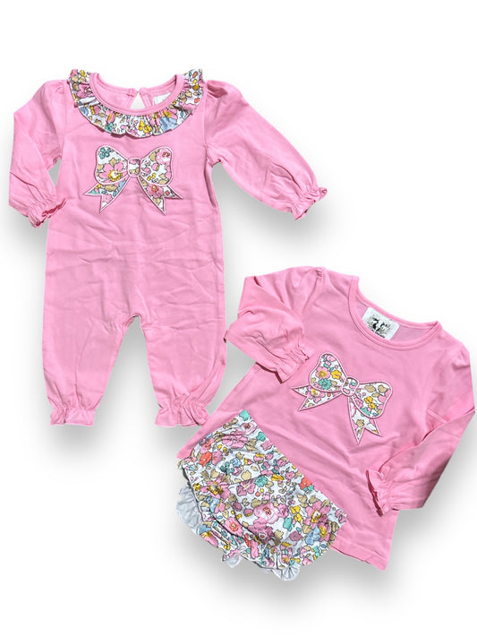 Blushing Bow Infant Collection