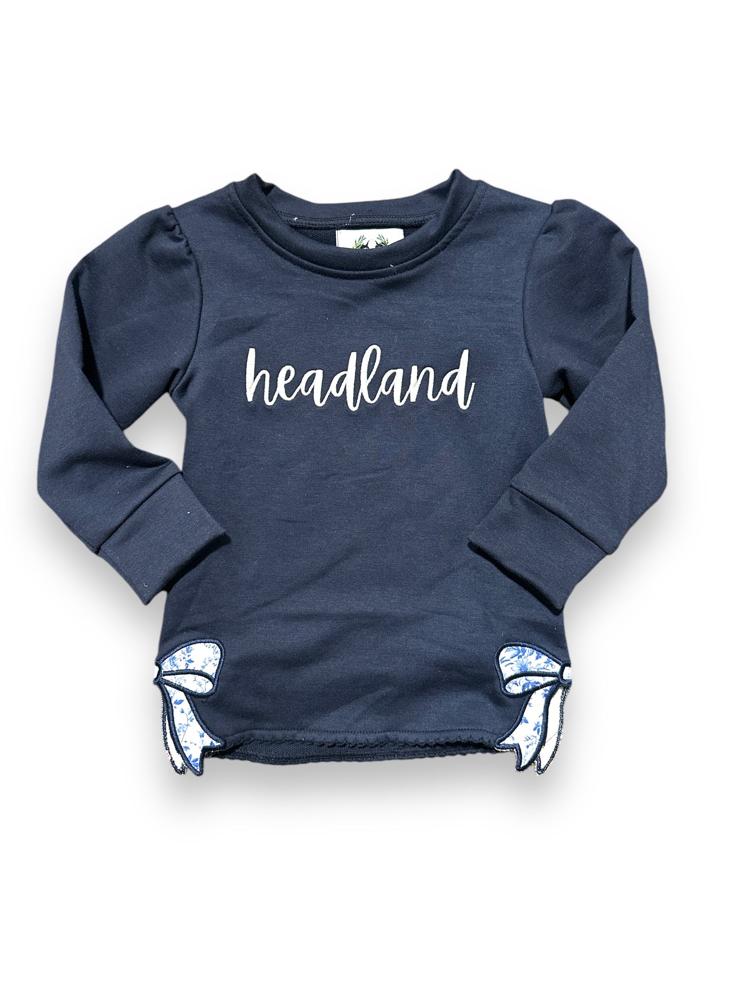 Headland Bow Sweatshirt Navy