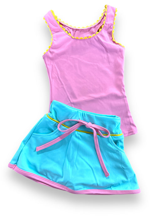 Girls Ric Rac Athletic Set