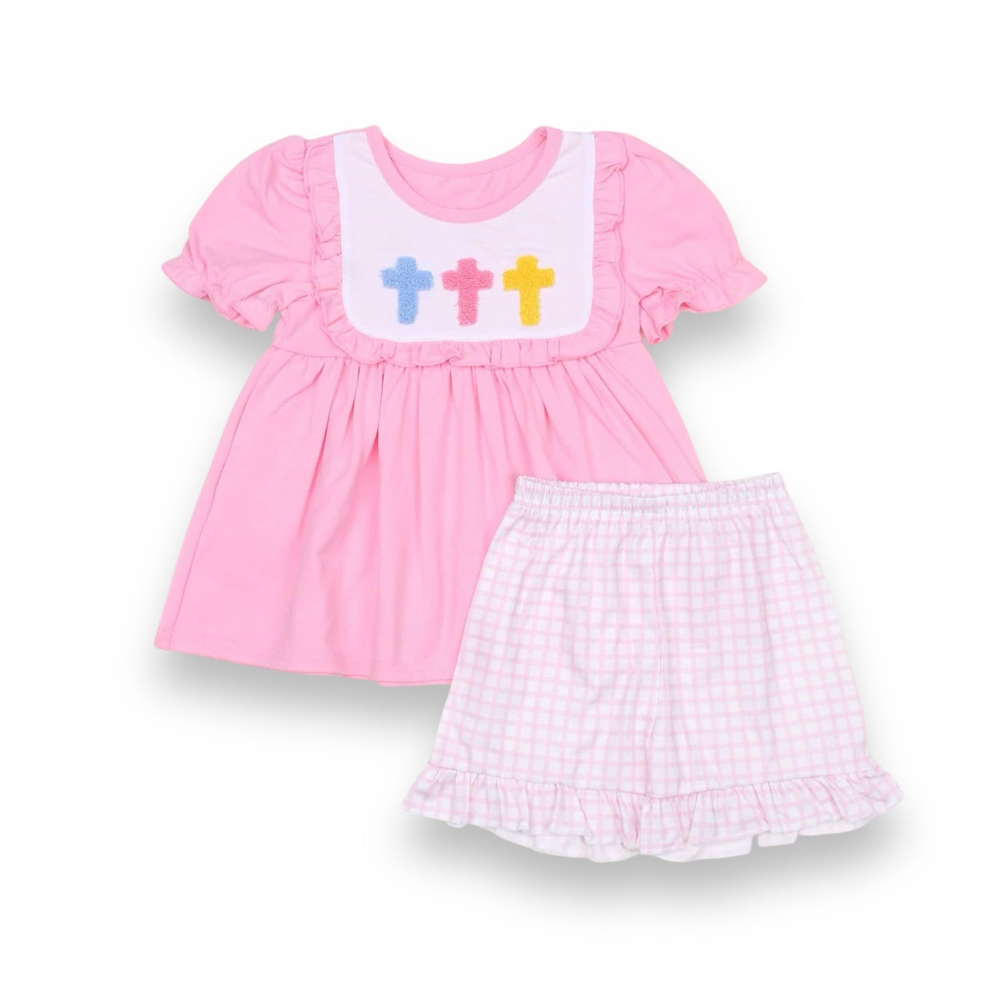 Bright Crosses Girl Set