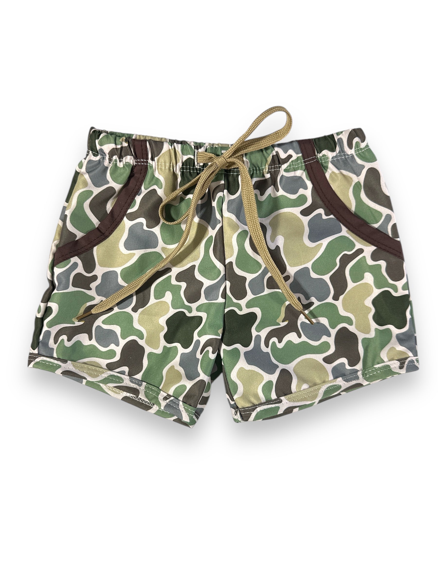 Green Camo Shorts