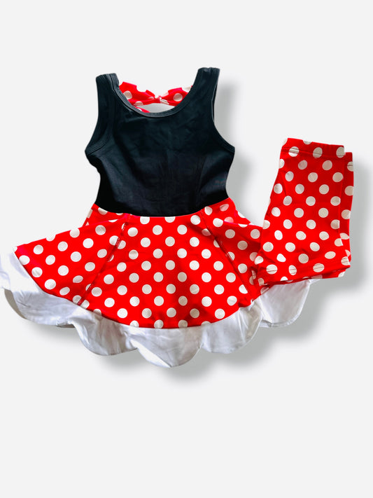 Red & Black Princess Dress