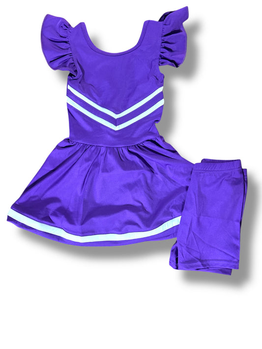 Purple Cheer Dress