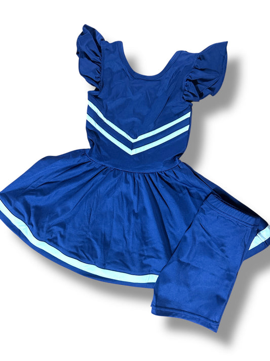 Navy Cheer Dress