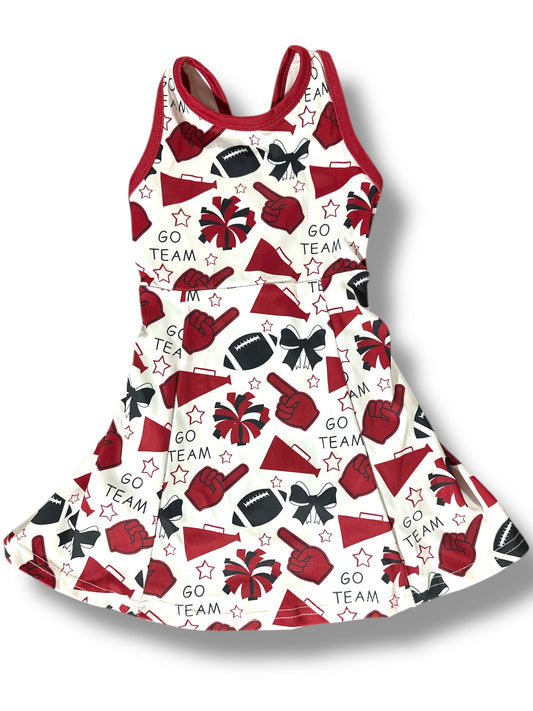 Crimson & Black Spirit Dress