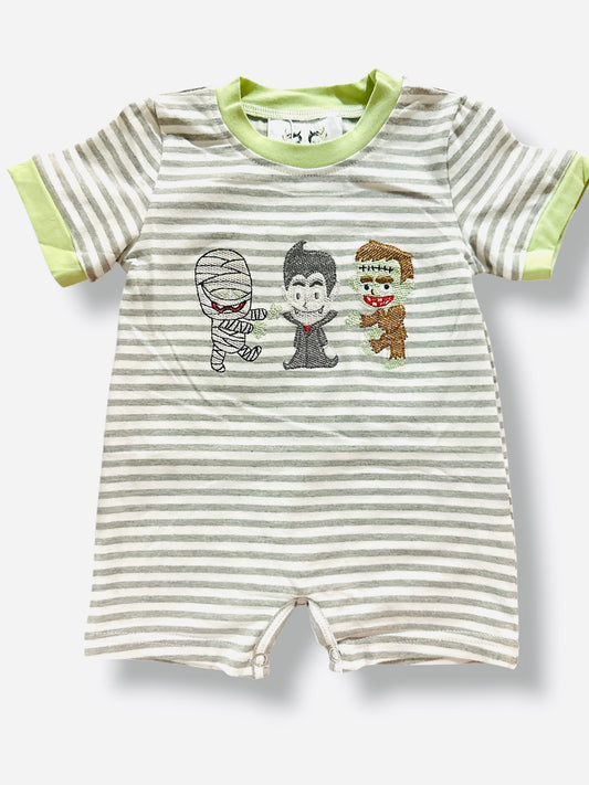 Spooky Friends Romper
