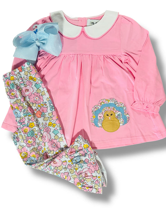 Floral Turkey Pant Set