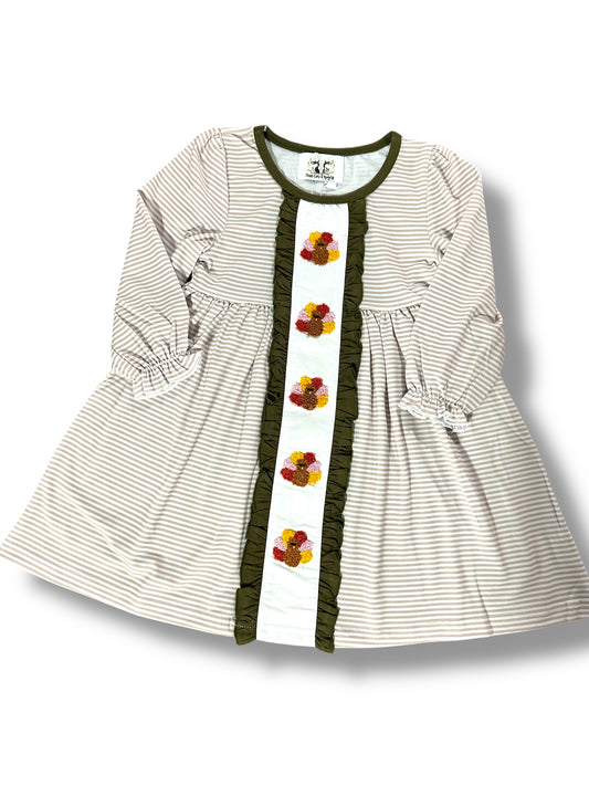 French Knot Turkey Dress