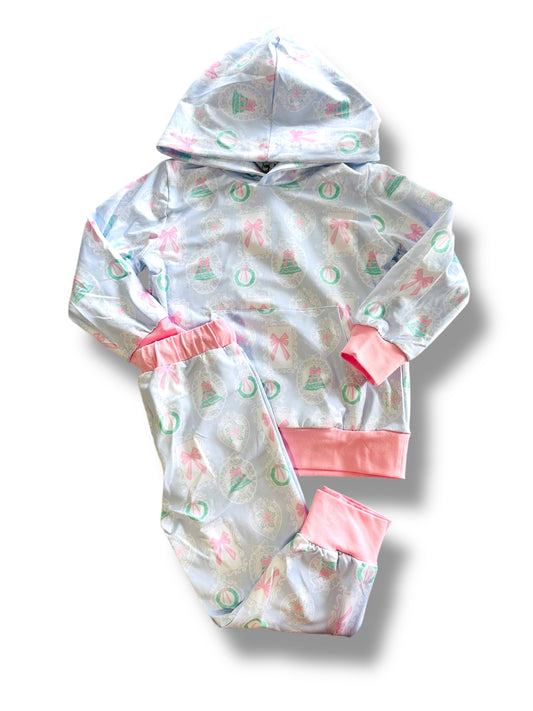 Preppy Christmas Jogger