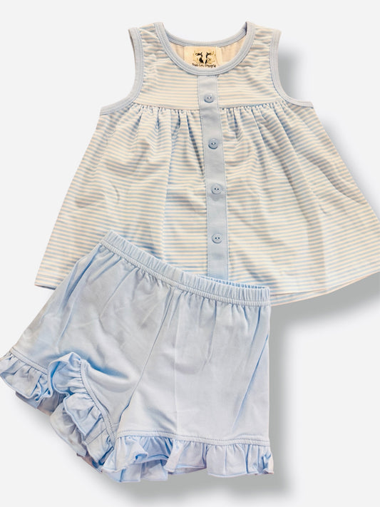 Blue Simple Stripe Set
