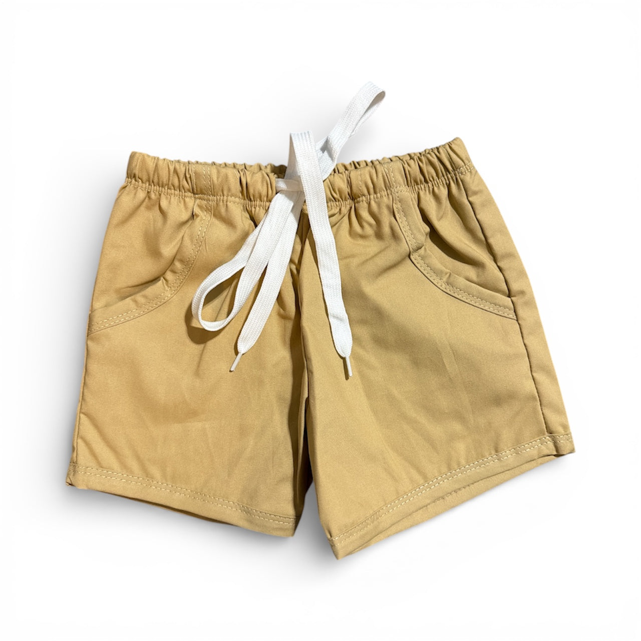 Khaki Drawstring Short