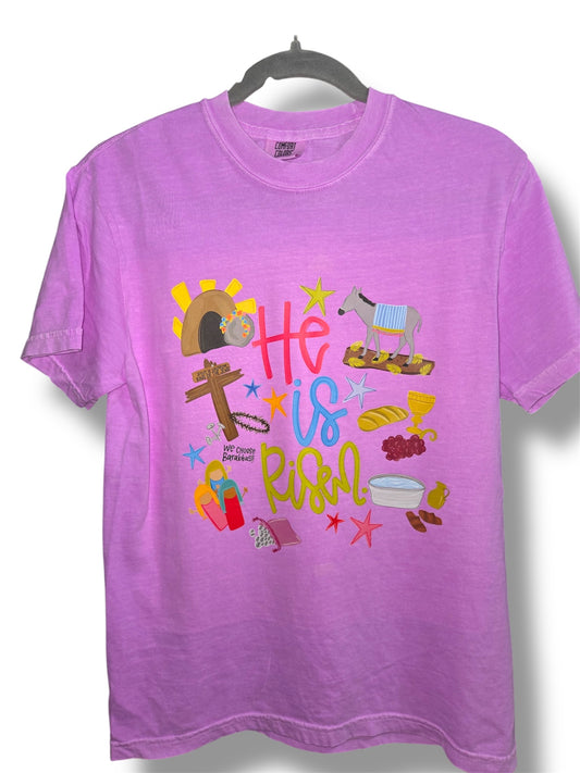 He is Risen Tshirt Adult