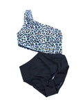 Family Cheetah Swim: Girl 1 pc
