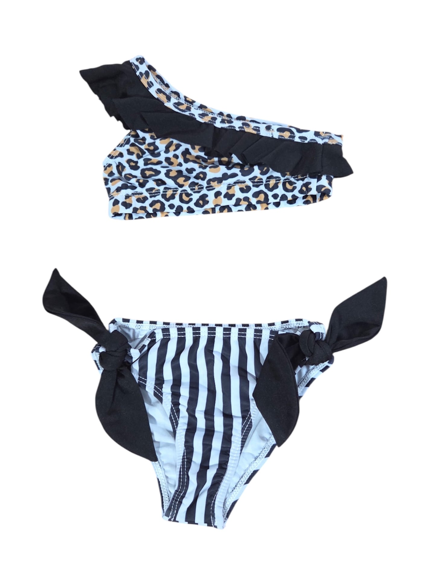 Family Cheetah Swim: Girl 2 pc