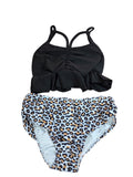 Family Cheetah Swim: Womens strappy 2pc