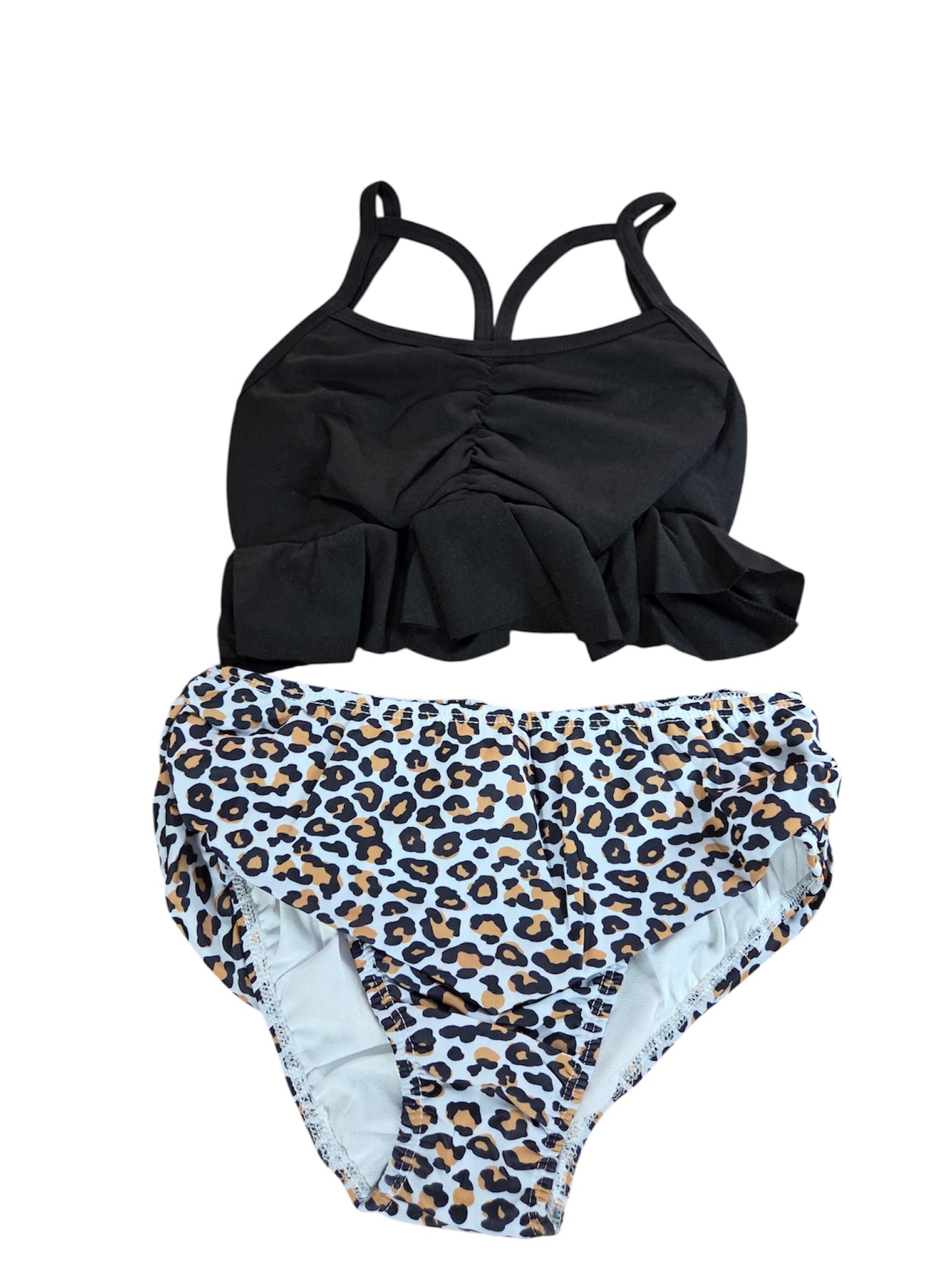 Family Cheetah Swim: Womens strappy 2pc