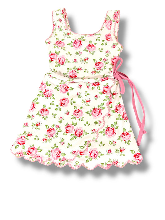 Rosebud Scallop Skort Dress