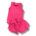 Athletic Tank Set Hot Pink