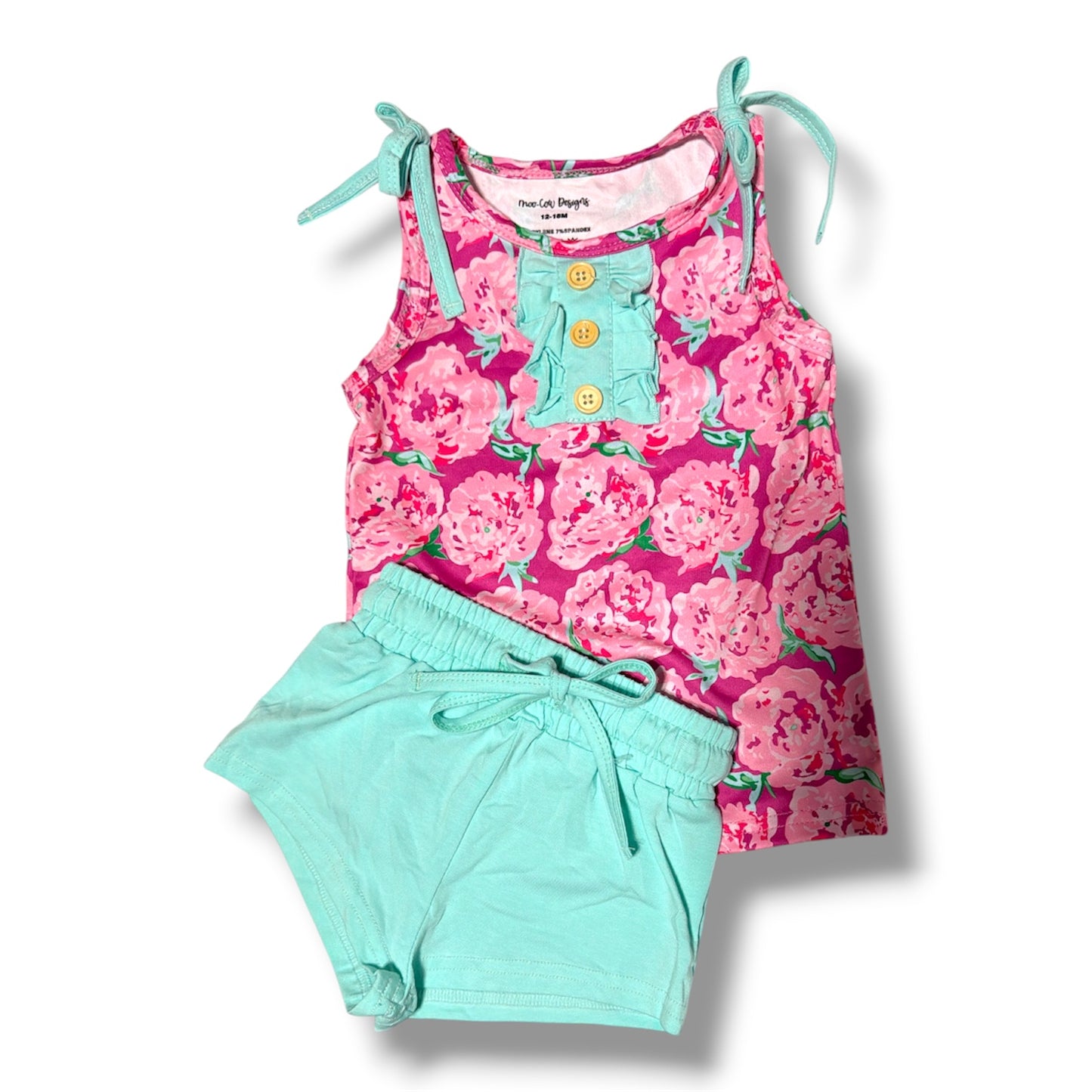 Pink Floral Set