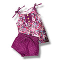 Purple Polka Dot Set