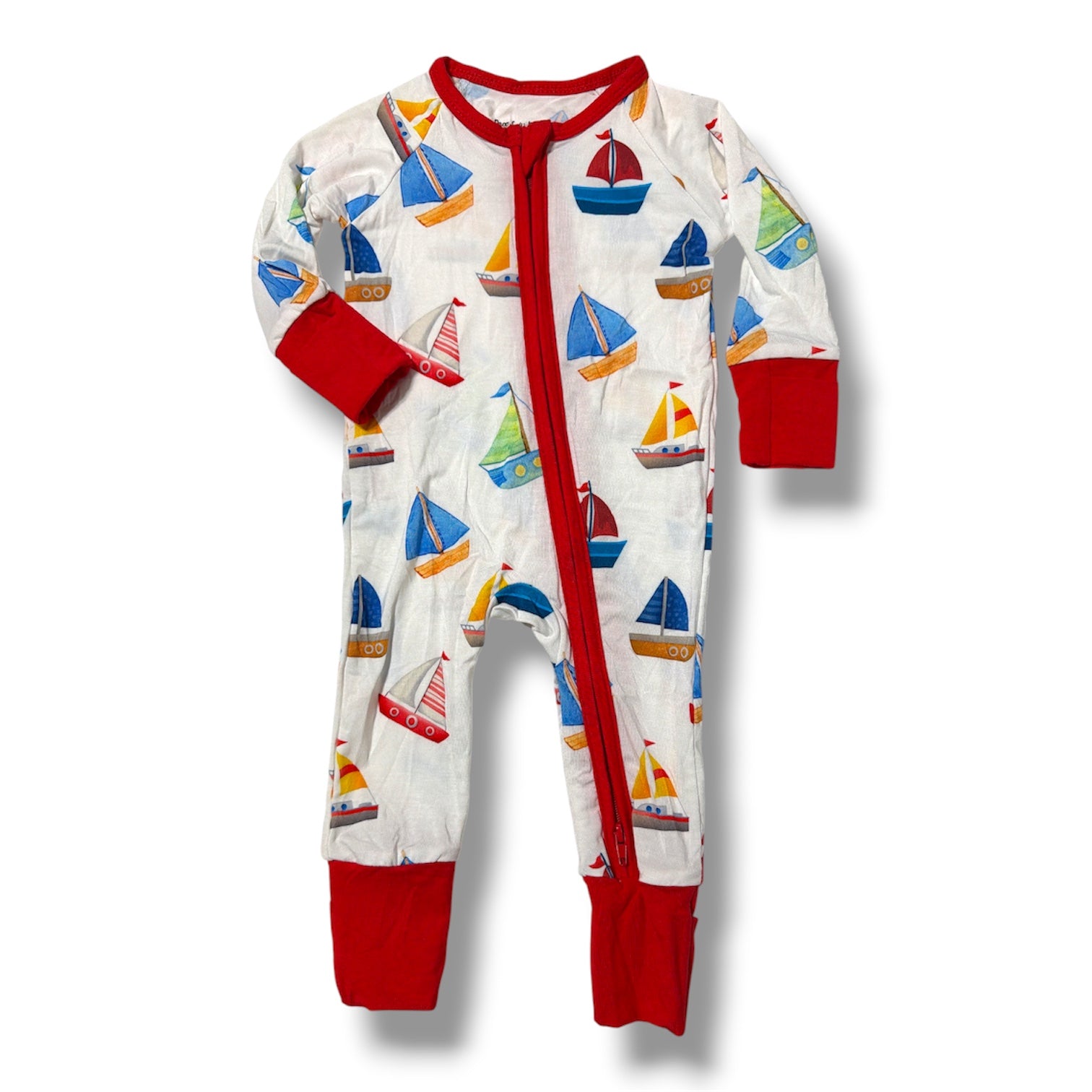 Sailboat Bamboo Zippie