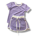 Basically Skort Set-Periwinkle