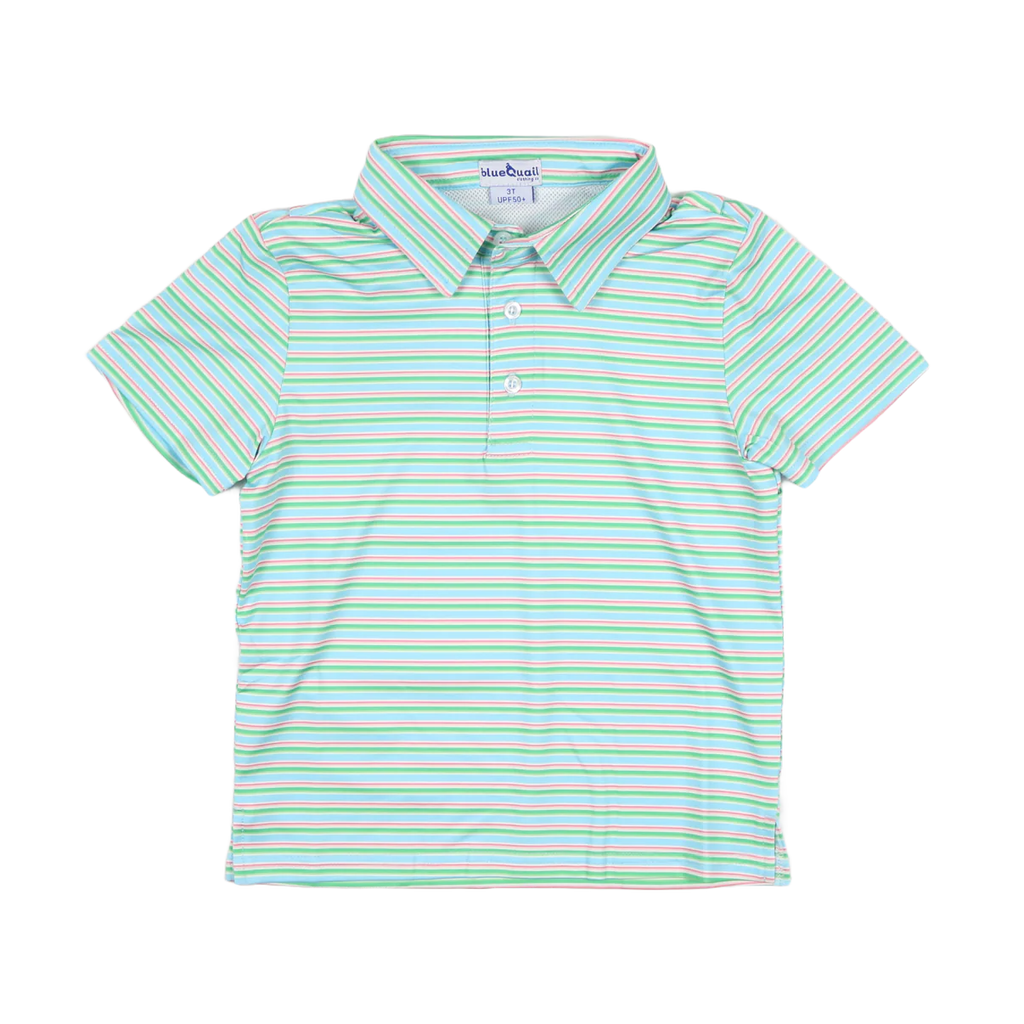 Sherbert Stripe Polo
