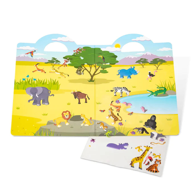Puffy Sticker-Safari