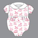 Pink Swaying Safari Pleated Bubble