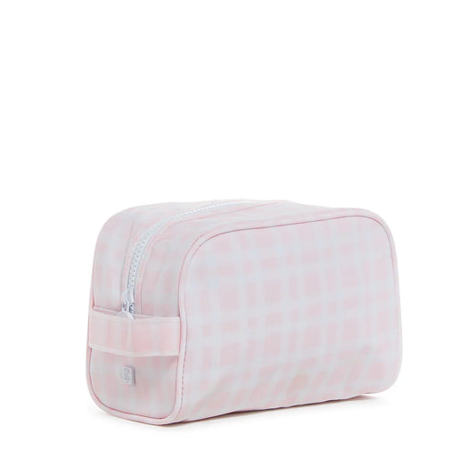 Stow It Dopp Bag- Pimlico Plaid Pink