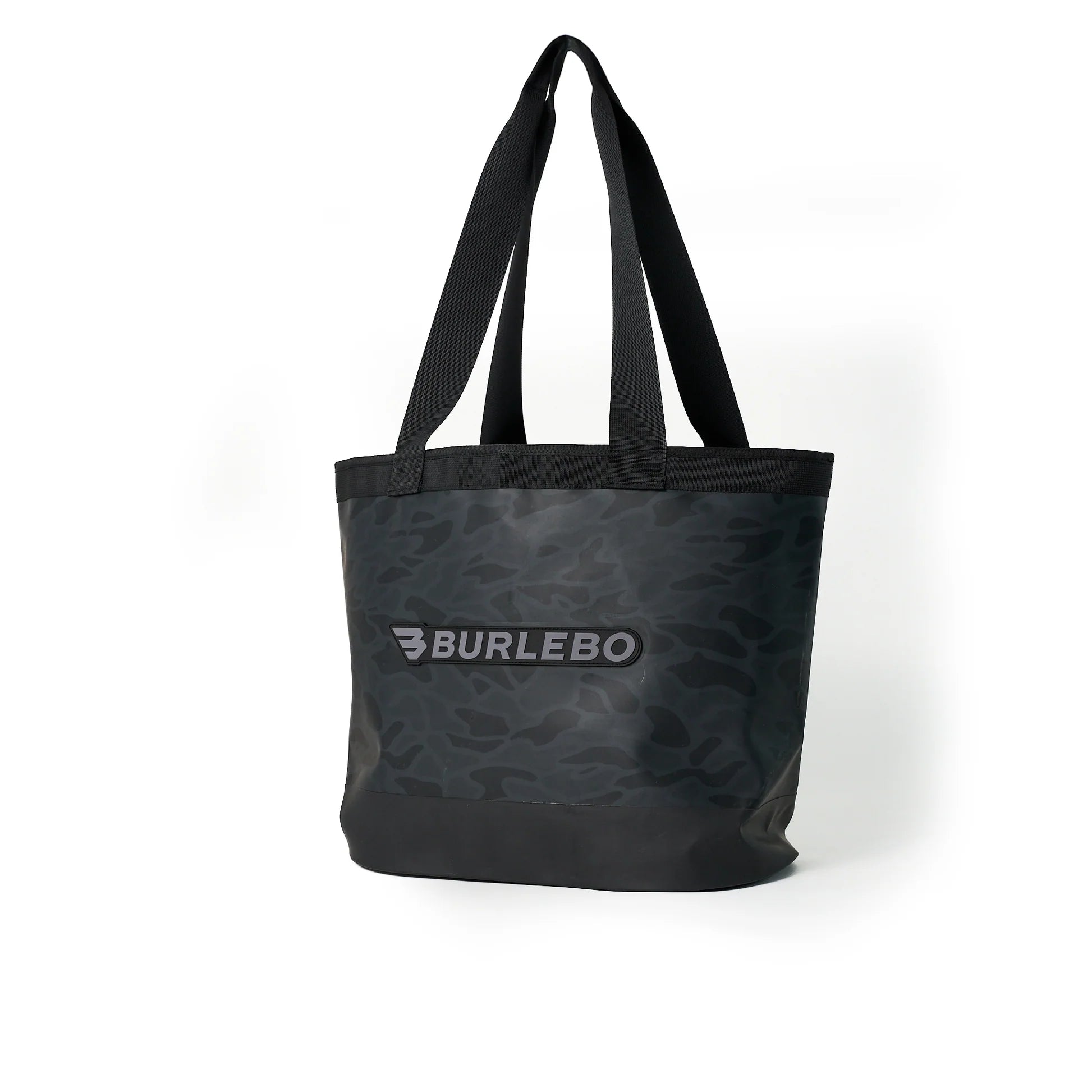Waterproof Camo Tote-Black